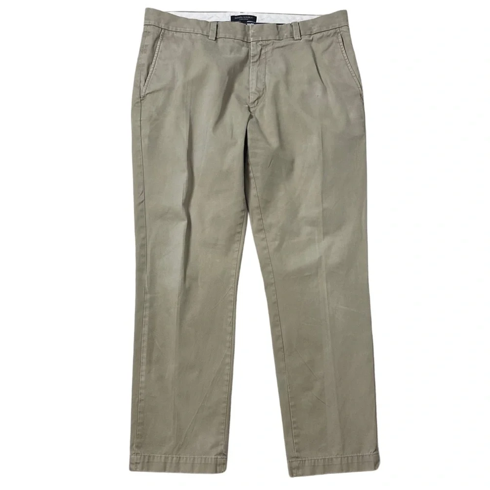 Banana‎ Republic Men's Aiden Chinos Tan Sz 35x32